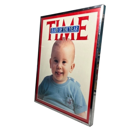 Time Baby of the Year Photo Matte Frame 8x10 Photo Insert Cover of Time Magazine - Picture 2 of 5
